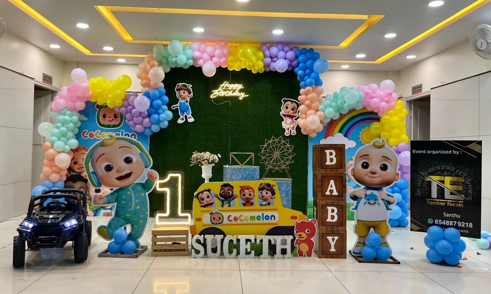 albarooz stag villa party for kids